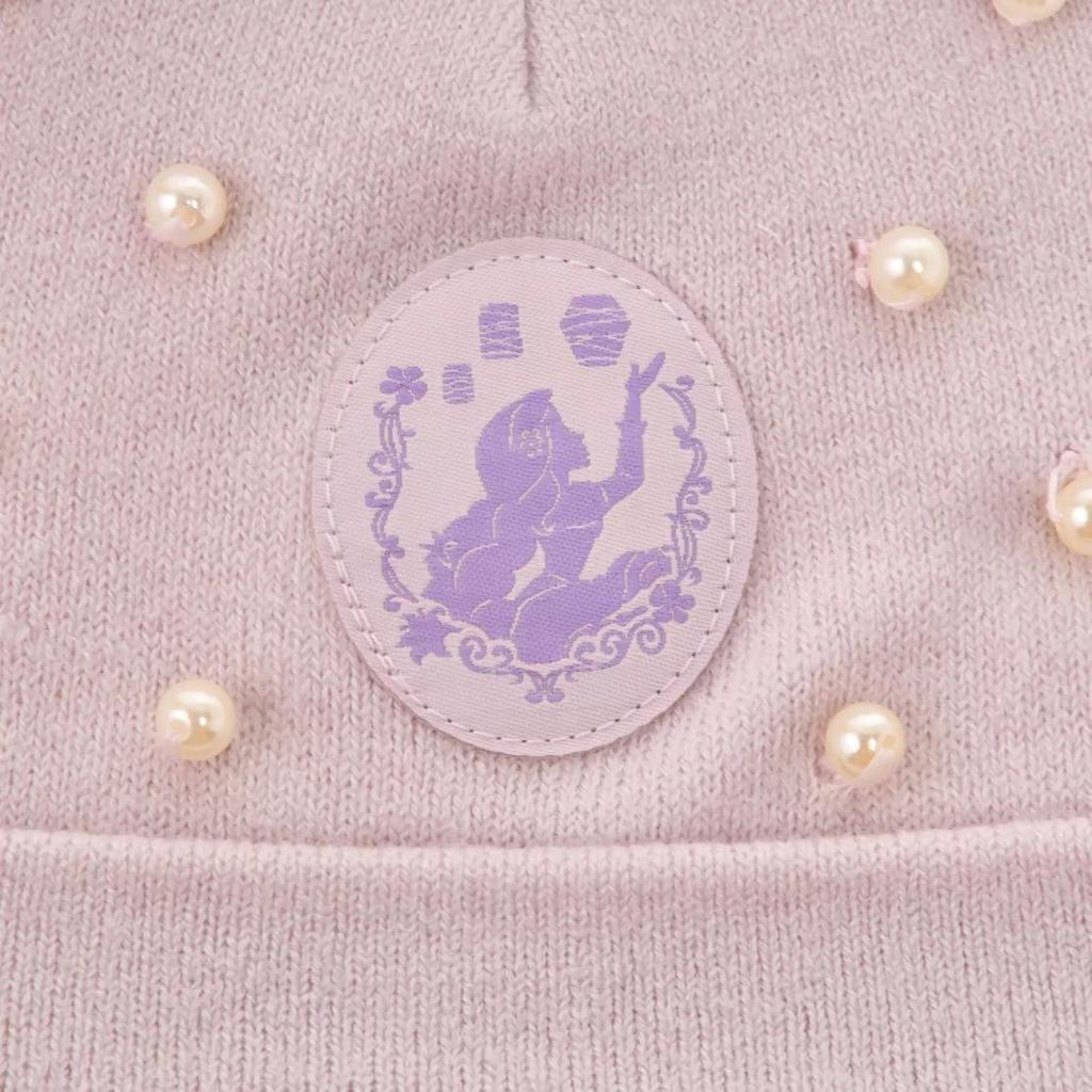 Disney Rapunzel Kids' Knit Cap Ribbon ( ENJOY WINTER ) Japan NEW Disney Store