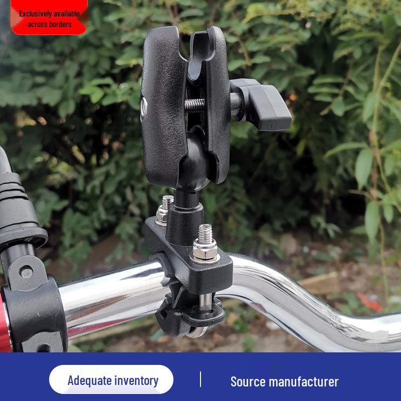 K06 Rubber-Coated Ball Head Bike & Motorcycle Handlebar Phone Holder