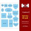 16-Color Self-Adhesive Seamless Repair Patch for Clothes and Jackets