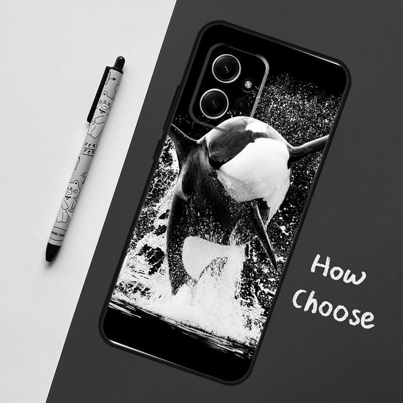 

Killer Whale Orca Case For Xiaomi Redmi Note 13 10 11 12 14 15 Pro Plus Cover For Redmi 15C 15 14C 10C 12C 13C Redmi 12C