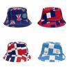 Cotton Summer Sports Cap With World Flag Print For Football And Basketball Fans