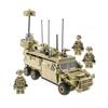 WW2 Military Vehicles Armored Tank Transportor SWAT Army Soldiers Car Building Blocks Toy Matching Assembly Boys Childrens Birthday Gift