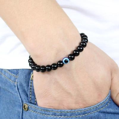 Bracelet Amulette Oeil Bleu Turc - Bijoux Très Demandés