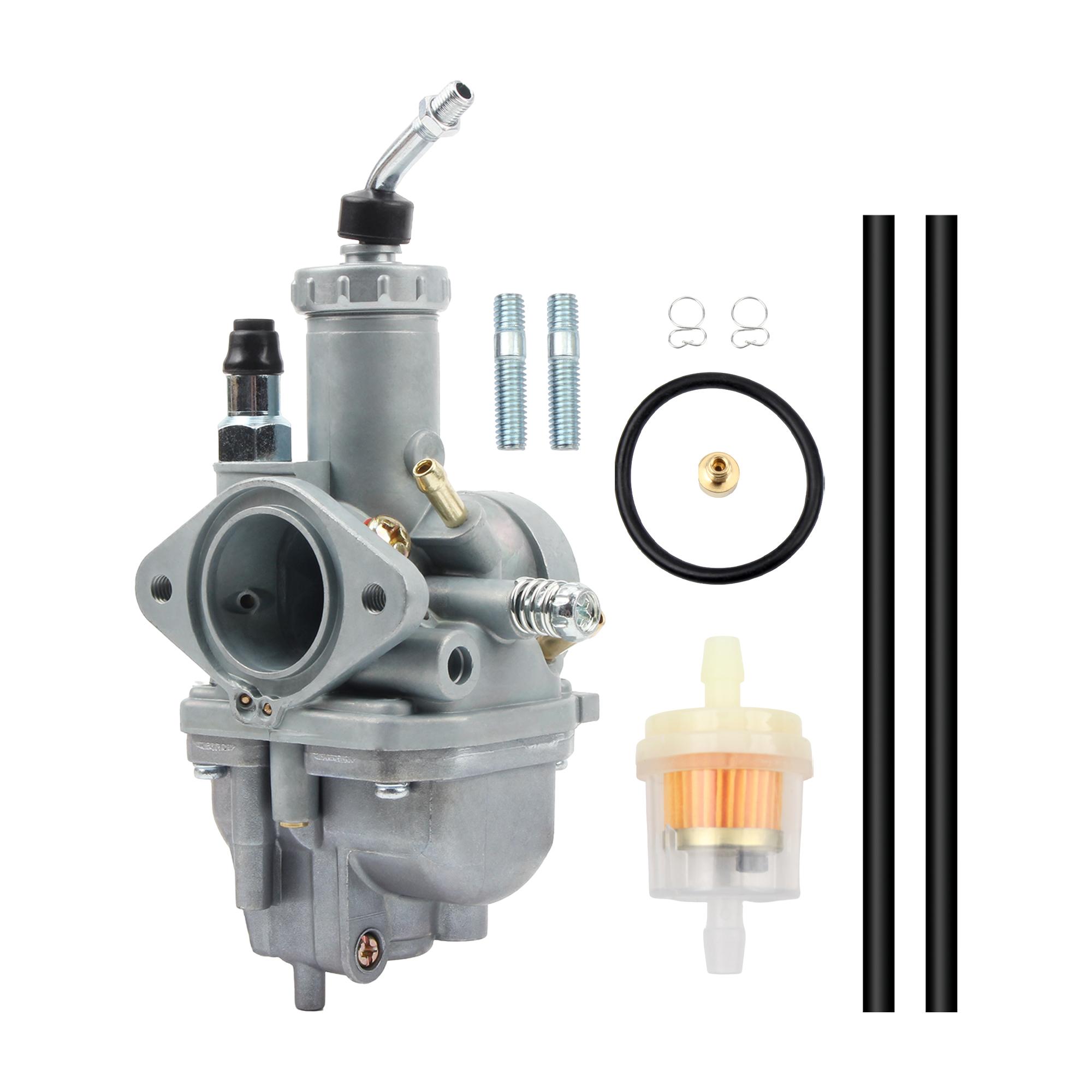 ATV Carburetor For Yamaha YFM250 1989-1991 Moto 4 YFM200 1985-1989 YFM225 1986-1988 Tri 200 125 Racing Motorcycle Engine Parts серебряный