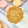 8PCS Flower Shape Cookie Molds Manual Press Cake Moulds Convenient Biscuit Dessert Making Tool for Baking Enthusiasts
