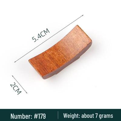 Wooden Boat-Shaped Chopstick Rest