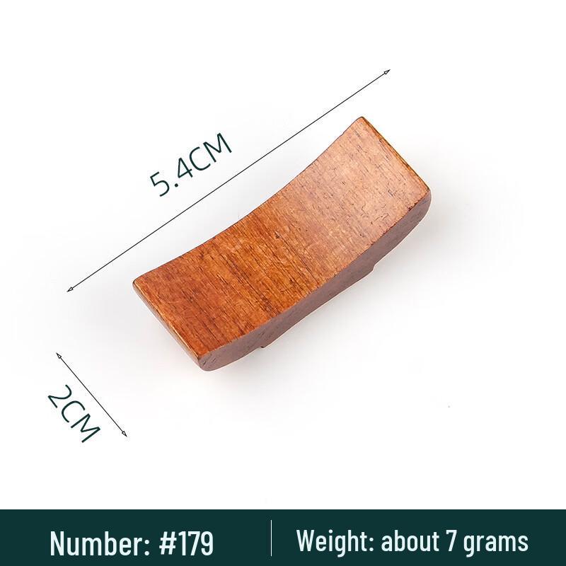 Wooden Boat-Shaped Chopstick Rest