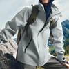 Men's Elastic Air Fleece Detachable Hood 3-in-1 Hardshell Jacket LS103