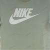 Nike T Shirts Men's Green Crew Neck Moderate Straight Fit DX1986-017