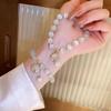 Exquisite Opal Beaded Bracelet for Women Elegant Lucky Cat Pendant Adjustable Bracelets Fashion Friendship  Gifts