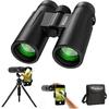 usogood 12x42 Binoculars for Adults High Powered with Upgraded Tripod and Phone Adapter - HD Easy Focus Compact Binoculars for Bird Watching Travel