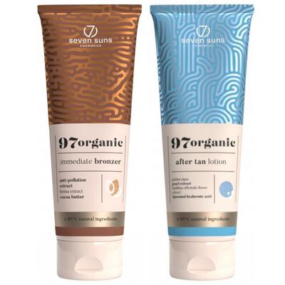 7suns 97organic Bronzer + After Sun Balm
