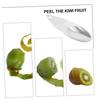 BIUDECO 12-Piece Kiwi Peeler Tool, 430 Stainless Steel Kiwi Cutter Tool with Scoops, Orange and Lemon Peelers, and Fruit Digging Spoons