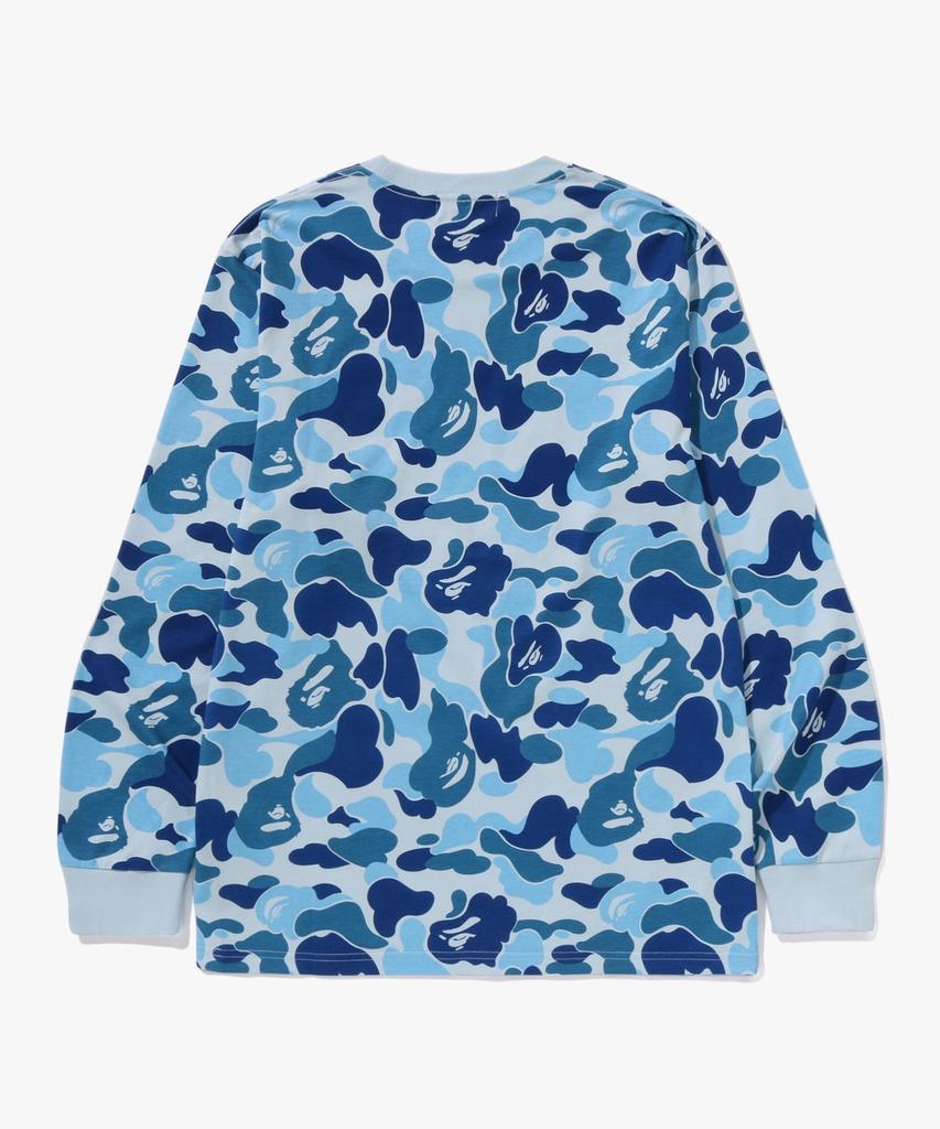Beipeu Abc Camo College Long Sleeve T-Shirt (M) Blue