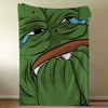 Blanket Throw Super Cosy Plush F-Frog Living Room The Sofa P-PepeS-ES Couch Childish Birthday Funny Gifts