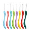 Crochet Hook 8Pcs/Set Ergonomic Sets Crochet Hooks Knitting Needles  Weave Yarn Diy Handmade Tools Kit