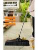 Extra Large Outdoor Hard Bristle Broom for Yard, Courtyard, and Garden Sweeping
