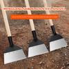 Multi-Functional Outdoor Garden Cleaning Shovel Steel Flat Shovel Ice Shovel Weeding Planting Farm Weeding Tool for Garden Lawn