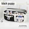 Milk-Huhu High-End Large Capacity Velcro Pencil Case for Middle School Students