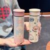 304 Stainless Steel Vacuum Insulated Bottle Large Capacity Vacuum Flask Cartoon Thermos Cup  Tea