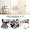 3 Meters Self-adhesive Carpet Floor Edging Trim Strip Flooring Transition Strips Floor Cover Strips Door Trim Sealing Strips