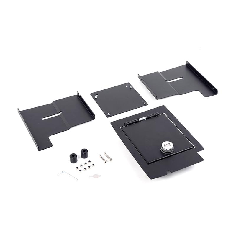 Car Armrest Safe Box Center Console Storage Organizer For Toyota 4Runner 2010-2025 Accessories, 3-Digit Combination Lock