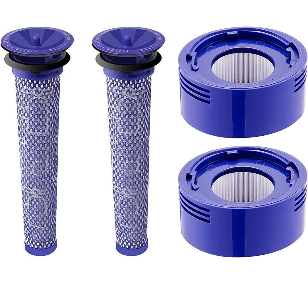 2X Filter Kit for Dyson V7 V8 V8+ Absolute Animal Motorhead Allergy