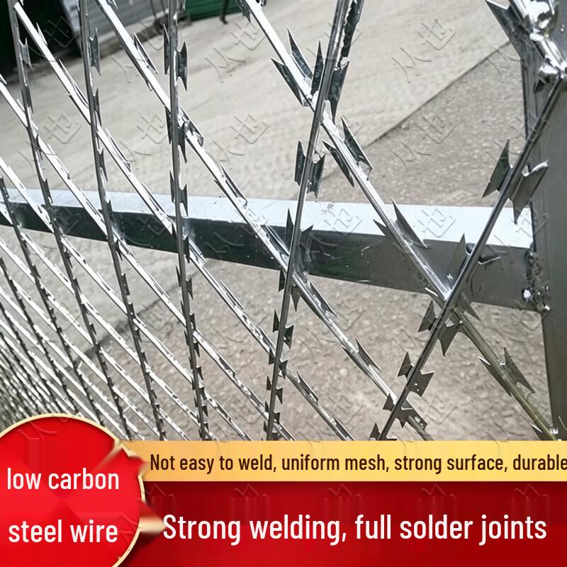 Y-Post Razor Wire Security Fence System