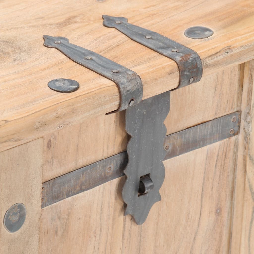Storage Chest 90x40x40 cm Solid Acacia Wood