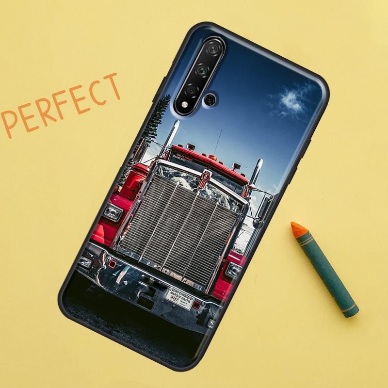 

Cool Heavy Truck Car For Huawei Nova 10 9 SE 11 Pro 12i 11i 8i Y60 Y70 Y90 Y61 Y91 Y72 Y73 P20 P40 P30 Lite Case Huawei Nova Y61