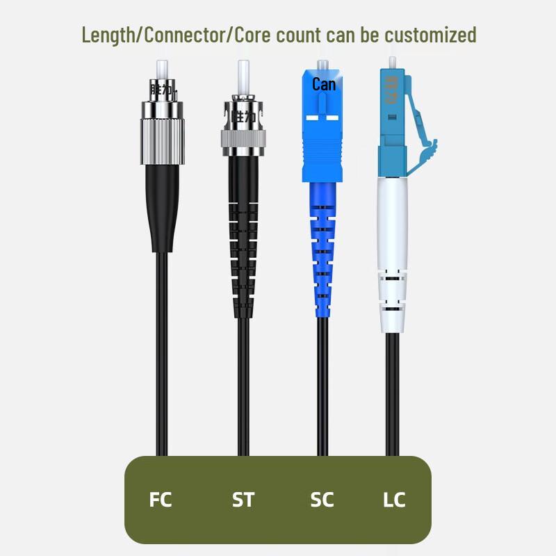 Shengwei SC-SC 4-Core Armored Field Optical Cable