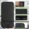 Car CD & DVD Holder - Large Capacity CD Visor Case, Vehicle Visor Storage Organizer With 12 Disc Sleeves, 1 Mesh Pocket 1 Pen Holder And & Elastic