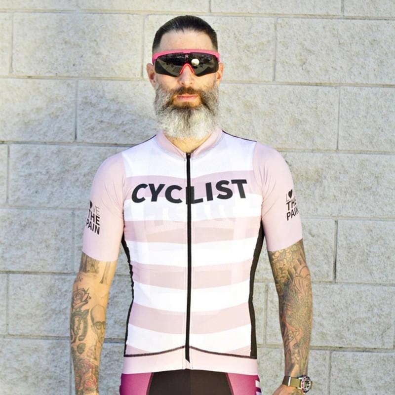 Mens Cycling Jersey Short Sleeve Quick Dry Breathable Performance Top Road Bike Riding