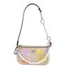 COACH Shoulder Bag [Customized Bag] Nolita 19 ZY Zhiyu Classic Presbyopia Flower Graffiti Sunflower Pearl Sand Color and Chalk White (flower Graffiti)