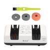 Electric Knife Sharpener Automatic Cut Sharpeners 15-Degree Bevel Crude and Fine Grooves Knives Scissors Kitchen Cutter Grinder