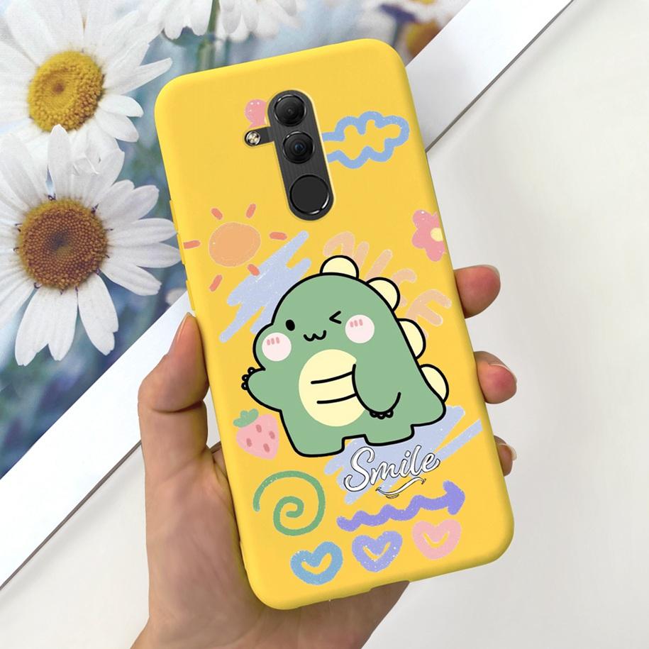 For Huawei Mate 20 Lite Case SNE-LX1 SNE-LX2 SNE-LX3 Protect Cover Popular Flower Soft Silicone Funda For Mate20 Lite Phone Case