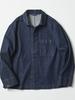 United Arrows Green Label Relaxing Denim Coverall, 32251000011, 7930 Navy (79), Size S
