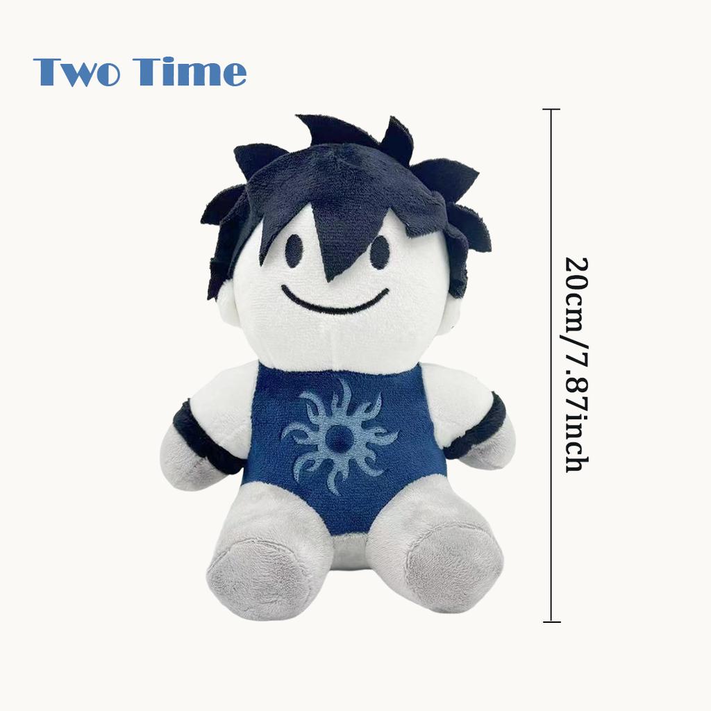 TreasuringU Two Time Plush Toys Anime Peripherals Chance Mafioso Stuffed Doll Game Soft Plushie Birthday Christmas Gift