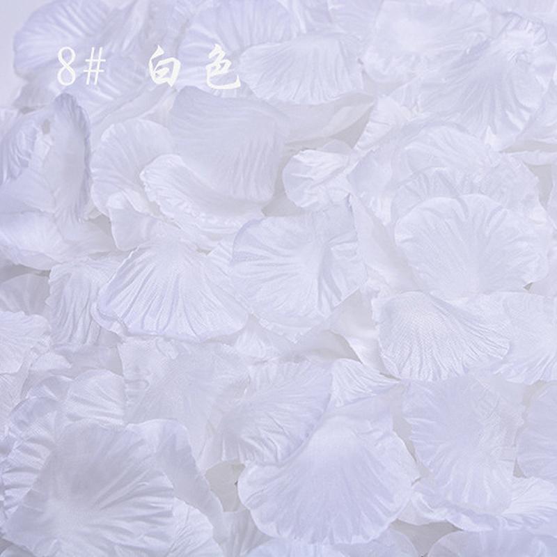 1000 pcs /pack Non-woven Fabric, Simulated Flower Petals, Rose Petals, Birthday Setting Balloon Accessories Shape