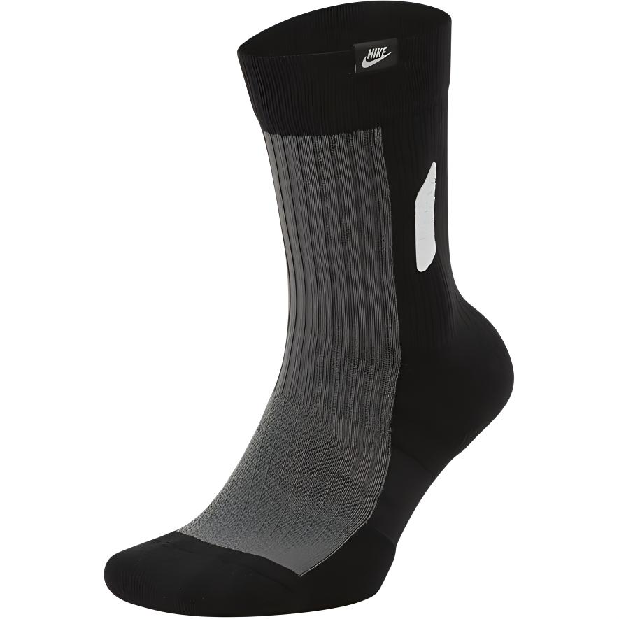 Nike Air Max 90 SNKR So Crew Socks Unisex 1 Pack Black/Iron Gray/White SK0005-010 L