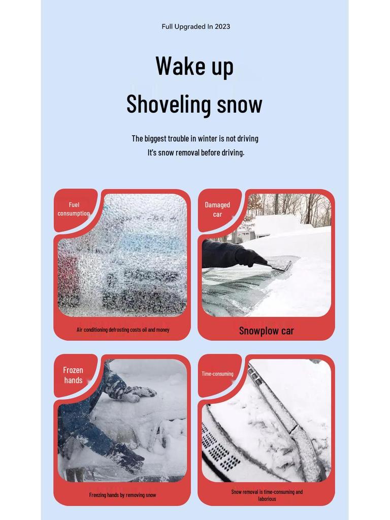 Magnetische Auto-Windschutzscheiben-Schneeabdeckung Frostschutz Sonnenschutz