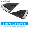 Artudatech Pair of Side Fender Molding Trim for Chevrolet Equinox 18-23 84107340 84107341 Car Accessories