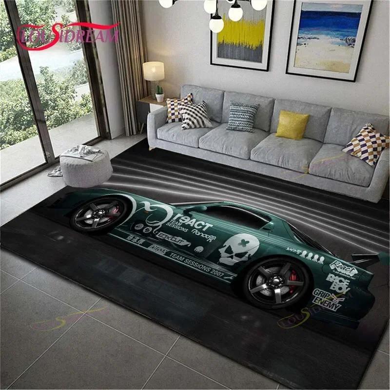 Game NFS Cars Printed Carpets Living Room Anti-Skid Area Rug Kids Bedroom Mats Yoga Mat Large Carpet Decor
