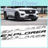 3d Front Car Head Hood Letters Logo Decals Emblem Badge Styling Sticker For Ford Explorer Accessories