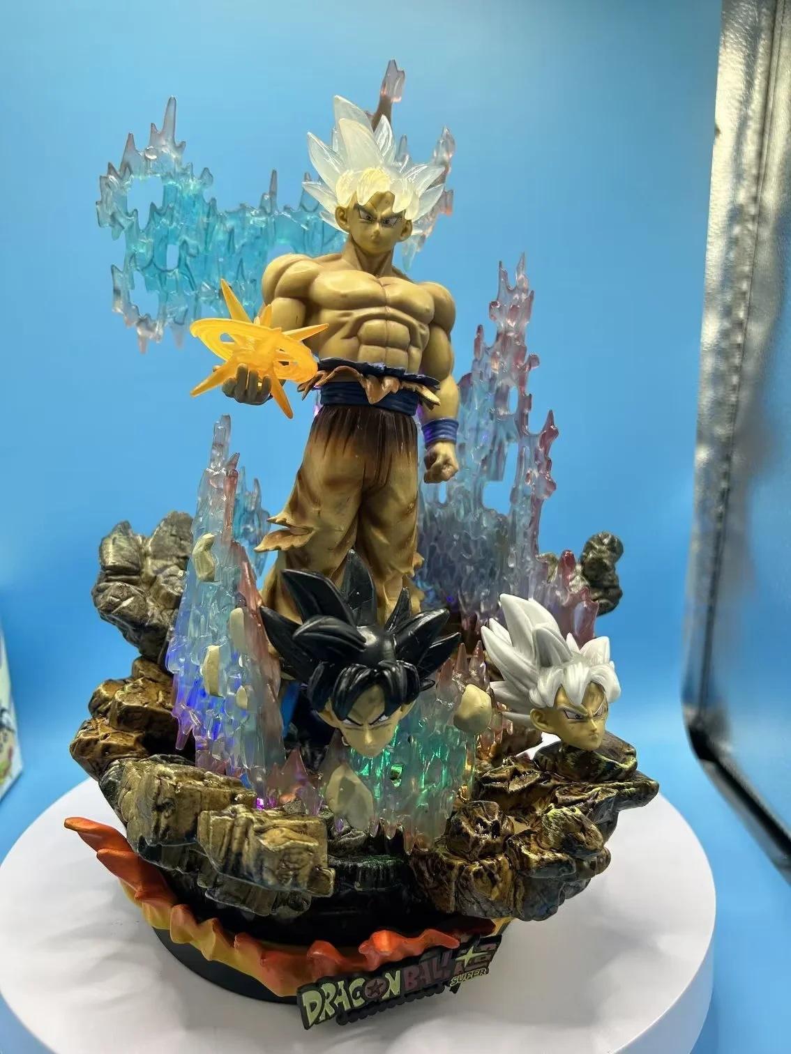 Super Saiyan, Free Aspiration, Sun Wukong, Glowing, Statue Model, Boxed Figure