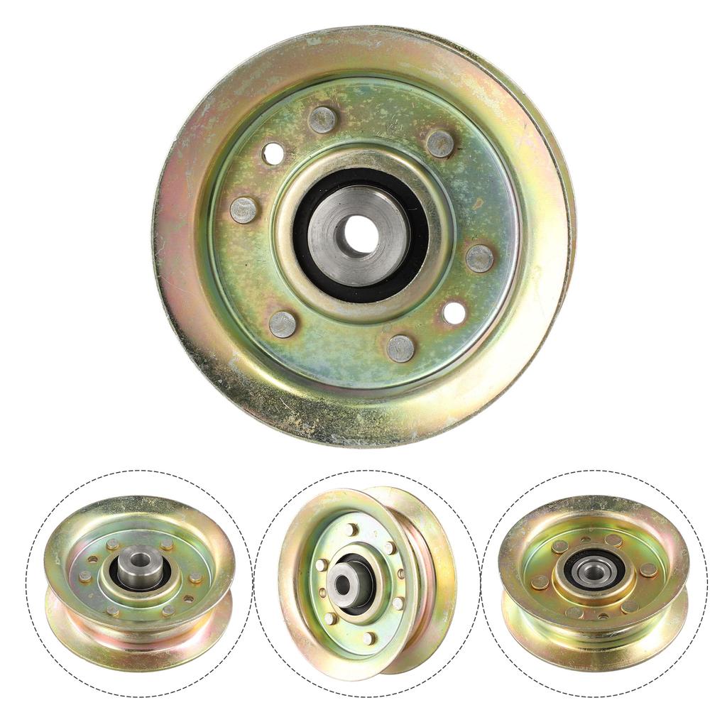 Replacement Flat Idler Pulley For FOR Craftsman Lawn Mowers 532173437 Fits For DYT 4000 LT1000 and LT2000 Tractors