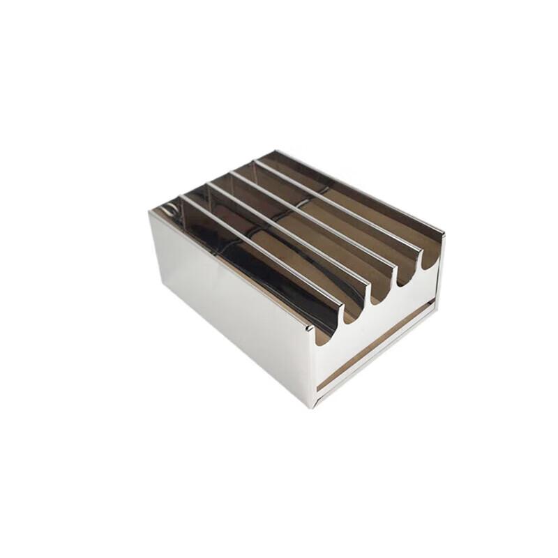 Huaihuang Stainless Steel 5-Slot Countertop Knife Block