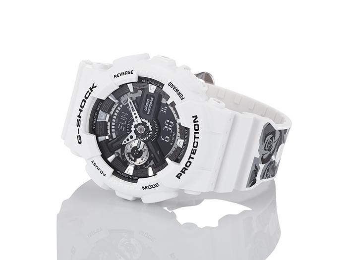 Casio Erkek Reçine 200M Suya Dayanıklı Dijital Darbeye Dayanıklı Kuvars Saat GMA-S110F-7A