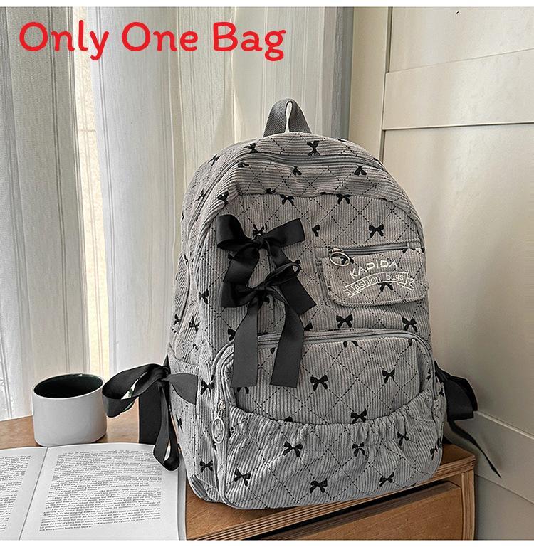 Minimalist Polyester Backpack For Teen Girls With Waterresistant Design For Casual Travel