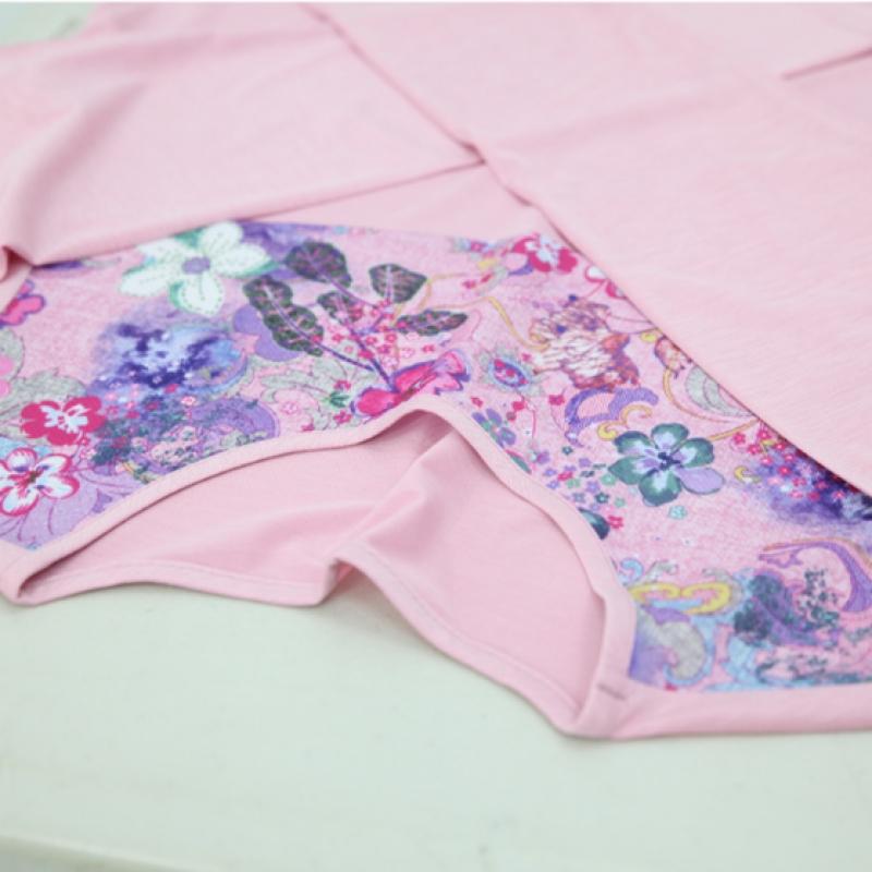 Shiz Madam Floral Zip Vest Ensemble For Moms In Their 50s Set3243